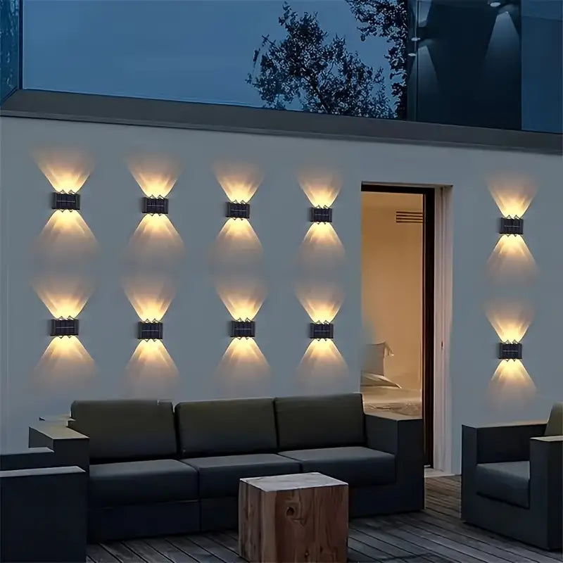 SunGlow - Stylish & Eco-Friendly Outdoor Wall Light