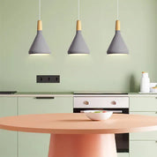 Macaron – Conical Metal Pendant Light