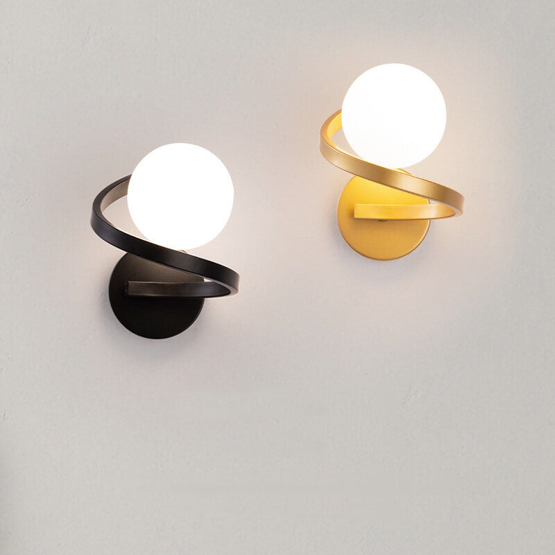 GlowFlex - Modern Curved Minimalist Wall Lamp made of Iron