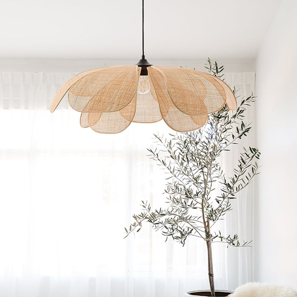 NaturelChic - Rattan Pendant Light for the Bedroom