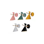 Nordic Simple Horn Shade 1-Light Wall Lamp