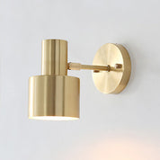 SolLuxe - Nordic Minimalist Gold Metal Column Wall Lamp