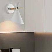 Nordic Simple Horn Shade 1-Light Wall Lamp
