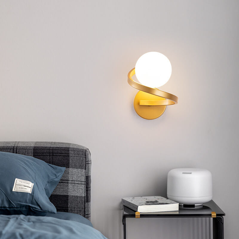 GlowFlex - Modern Curved Minimalist Wall Lamp made of Iron