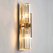 Luxury Crystal Wall Lamp with 2 Light Elements