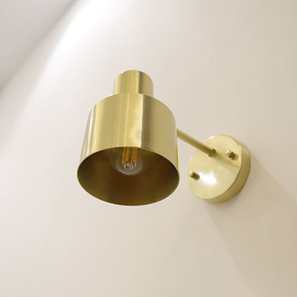 SolLuxe - Nordic Minimalist Gold Metal Column Wall Lamp