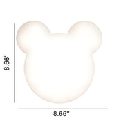 GlowUp - Cartoon Bear-Shaped LED Wall Lamp