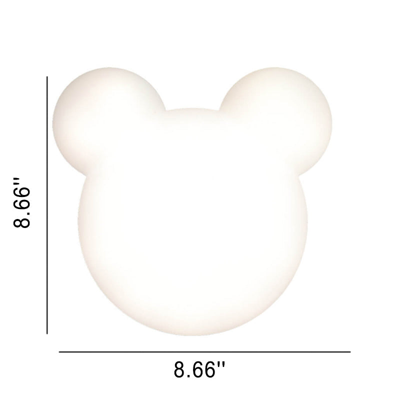 GlowUp - Cartoon Bear-Shaped LED Wall Lamp