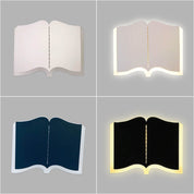 LichtHaus - Modern book-shaped LED wall lamp made of iron