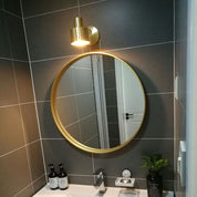SolLuxe - Nordic Minimalist Gold Metal Column Wall Lamp