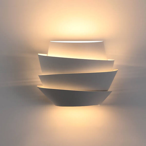 Luminique - Scandinavian Wall Lamp with Double Light Points in Iron