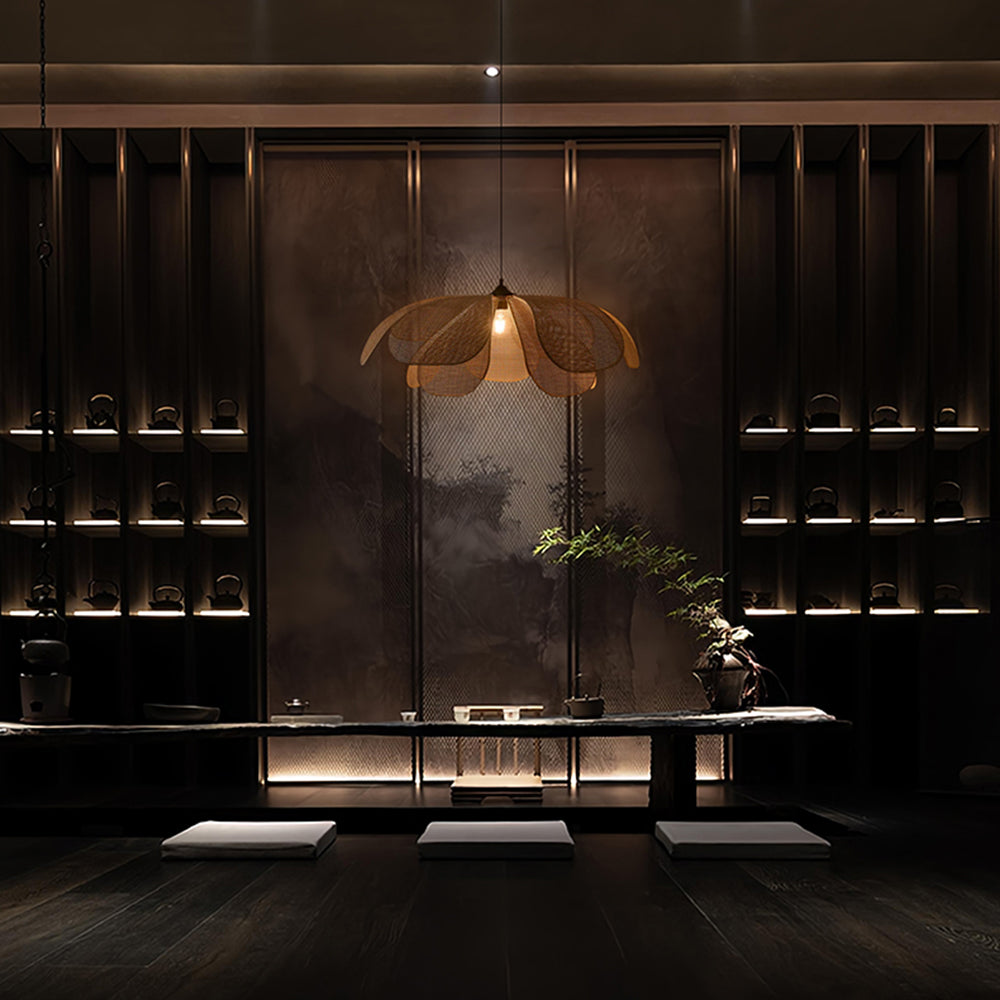NaturelChic - Rattan Pendant Light for the Bedroom
