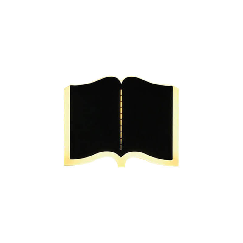 LichtHaus - Modern book-shaped LED wall lamp made of iron