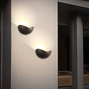Luminia - Creative Minimalist Half-Round Aluminium LED Wall Lamp