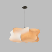 SimpliciteChic - Japanese Silk Pendant Light Wabi Sabi