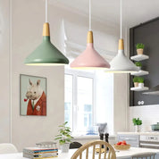 Macaron – Conical Metal Pendant Light