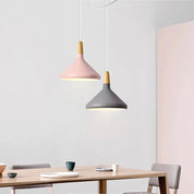 Macaron – Conical Metal Pendant Light
