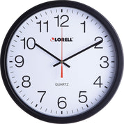 SilentDecor - Modern Black Glass Wall Clock with Silent Movement