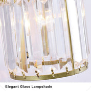Cristalux - Modern Crystal Wall Light with 1 Light and Arm