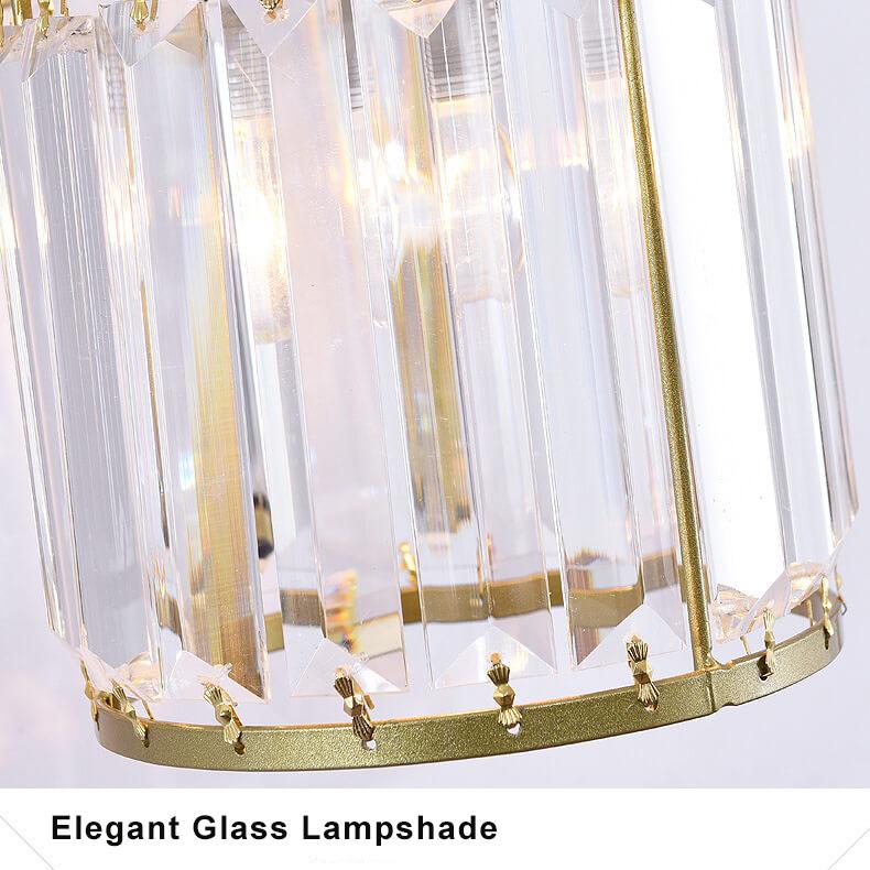 Cristalux - Modern Crystal Wall Light with 1 Light and Arm