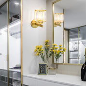 Cristalux - Modern Crystal Wall Light with 1 Light and Arm