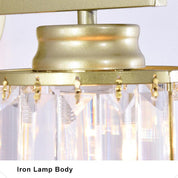 Cristalux - Modern Crystal Wall Light with 1 Light and Arm