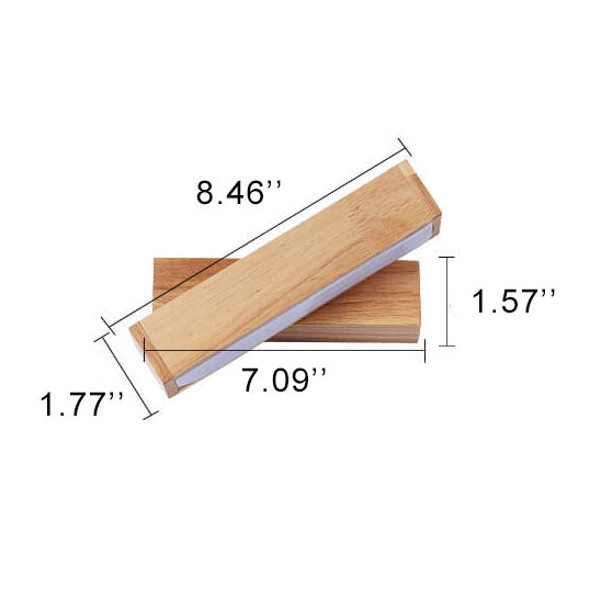 EcoWood - Modern Rotatable LED Wall Lamp made of Wood with 1 Light