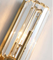 Luxury Crystal Wall Lamp with 2 Light Elements