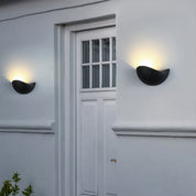 Luminia - Creative Minimalist Half-Round Aluminium LED Wall Lamp