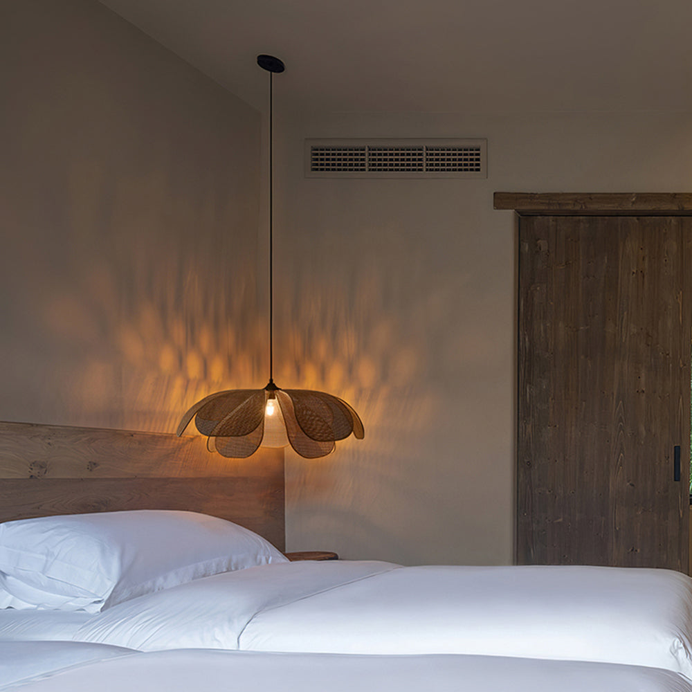 NaturelChic - Rattan Pendant Light for the Bedroom