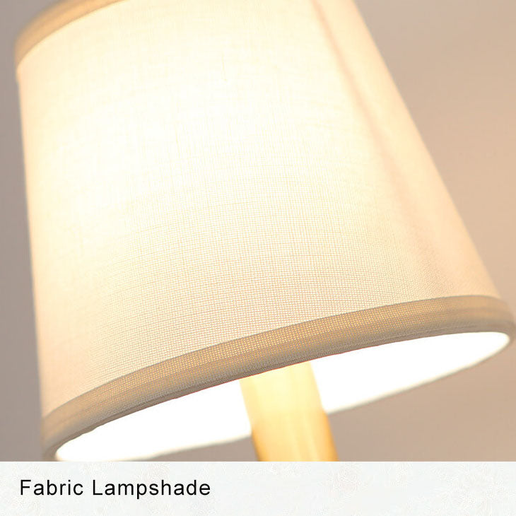 LumiFlora - Modern wall lamp with 1 arm and fabric plant motif