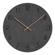 Minimalist Norwegian Wall Decoration Silent Clock 29 cm