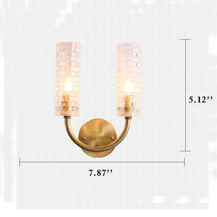 LichtArc - Modern U-shaped wall lamp with two lights