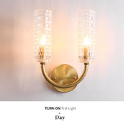 LichtArc - Modern U-shaped wall lamp with two lights