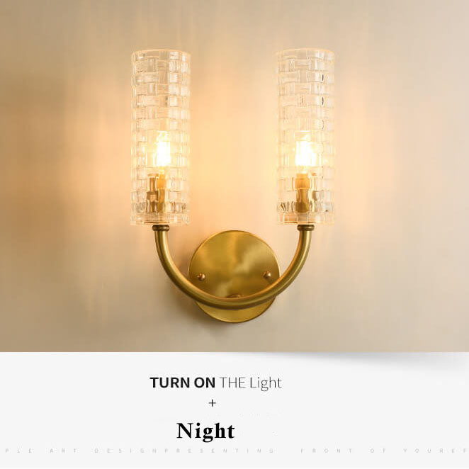 LichtArc - Modern U-shaped wall lamp with two lights