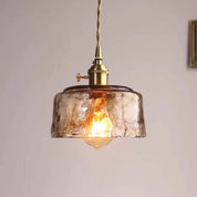 Levy Retro LED Pendant Lights Gold Metal Glass Bedroom Living Room Dining Room