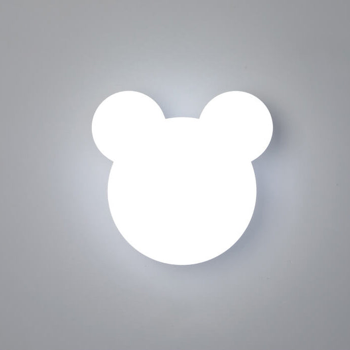 GlowUp - Cartoon Bear-Shaped LED Wall Lamp