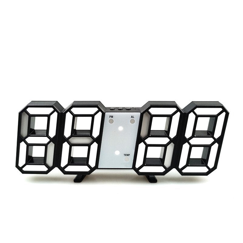 GlowMaster - LED Digital Wall Clock with Modern Features
