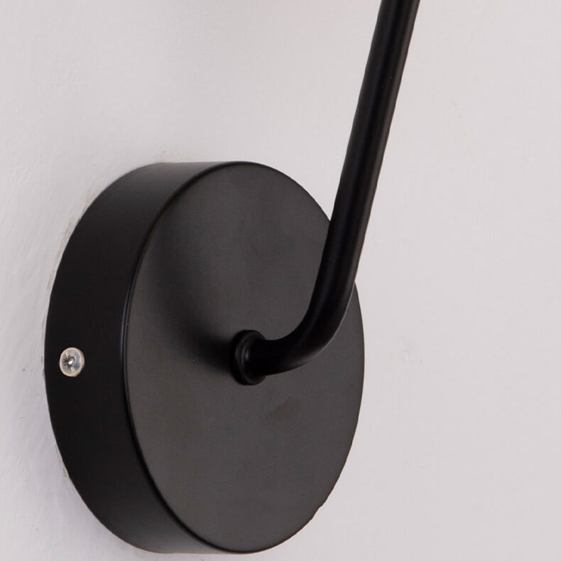 LumiArt - Modern wall lamp with glass spherical lampshade