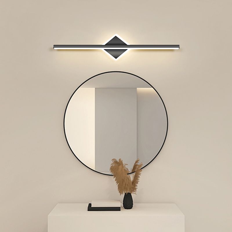 Leigh Modern Round/Square LED Wall Light Black/Gold Metal/Silicone Living/Sleeping/Bathroom