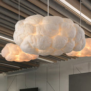 TranquilAura - LED Pendant Light in Cloud Shape for a Soothing Interior