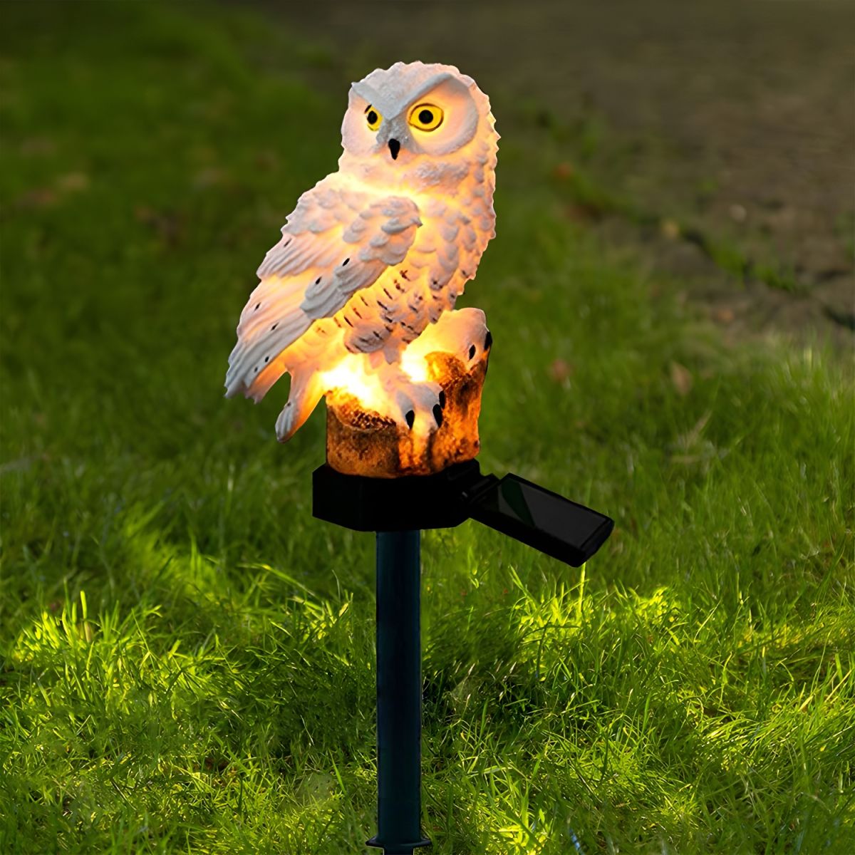 Owlight - Solar Garden Light with Decorative Pole
