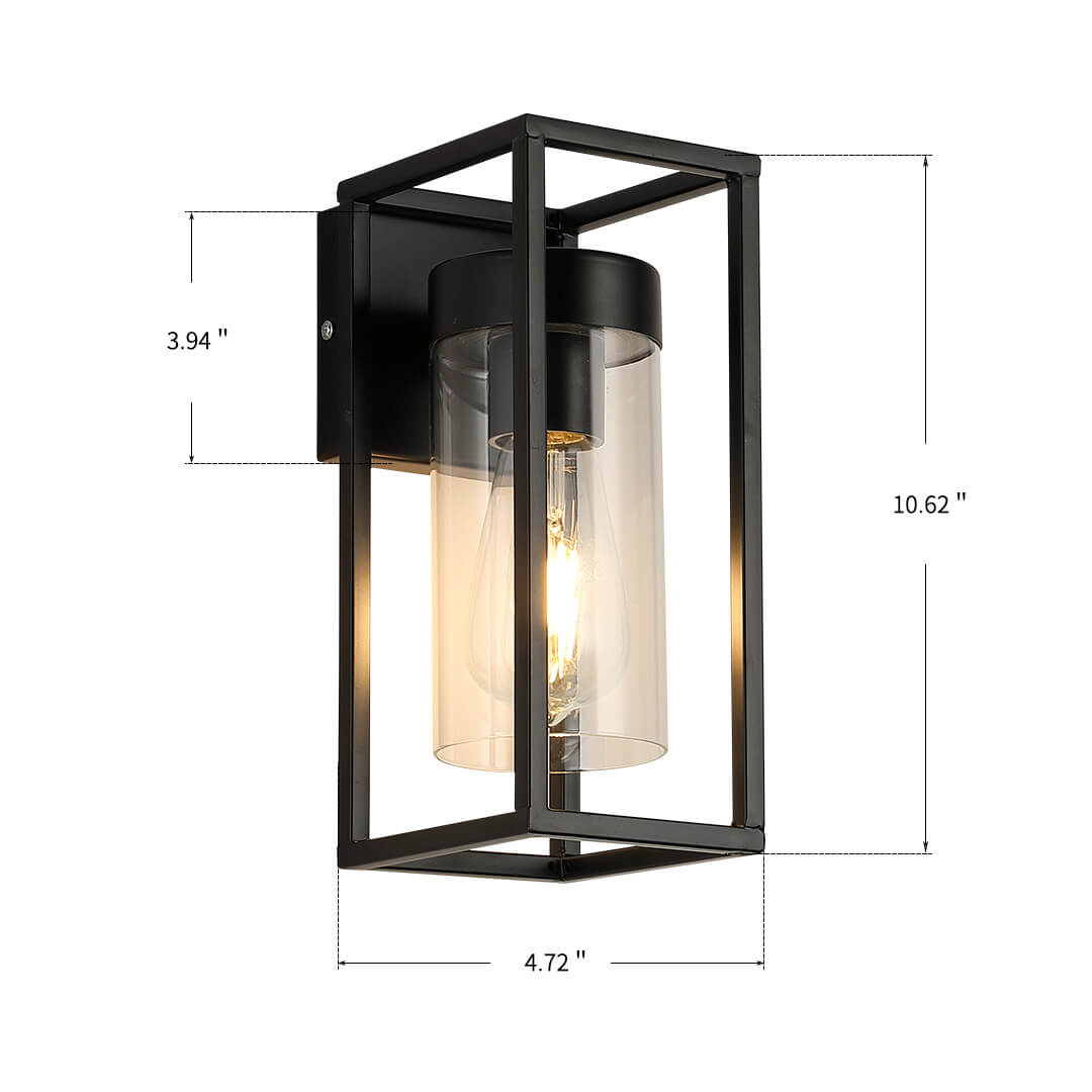 GlasGlow - Modern Glass Wall Lamp