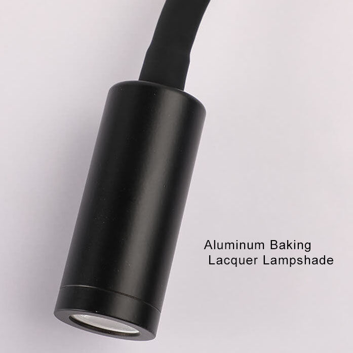 FlexiGlow - Modern LED Wall Lamp with 360-Degree Adjustable Light