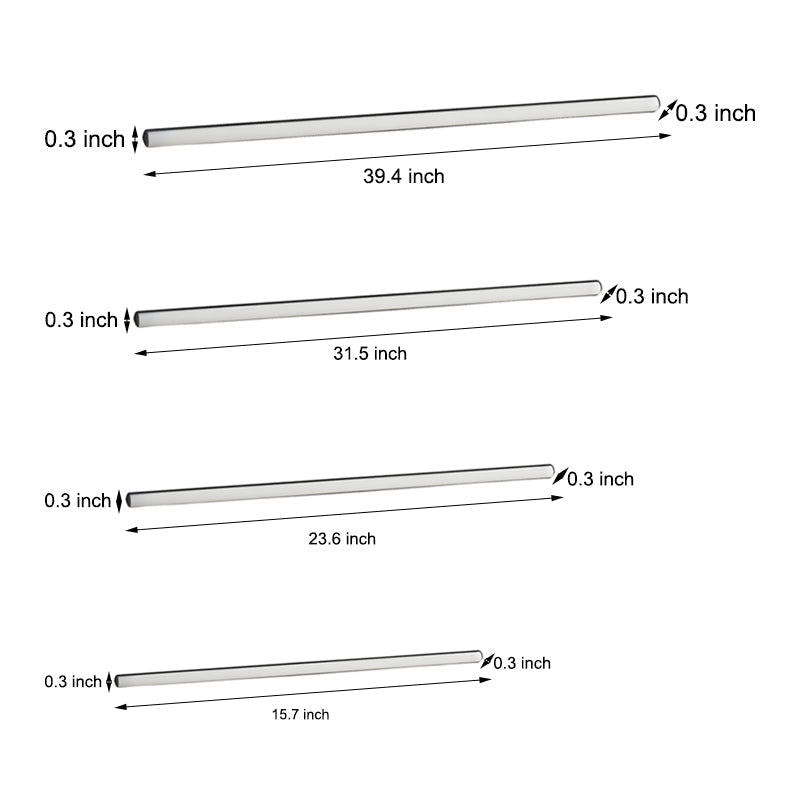 Light Strips - 6 Pieces Long Strip 12V Surface-Mounted LED Cabinet Lighting