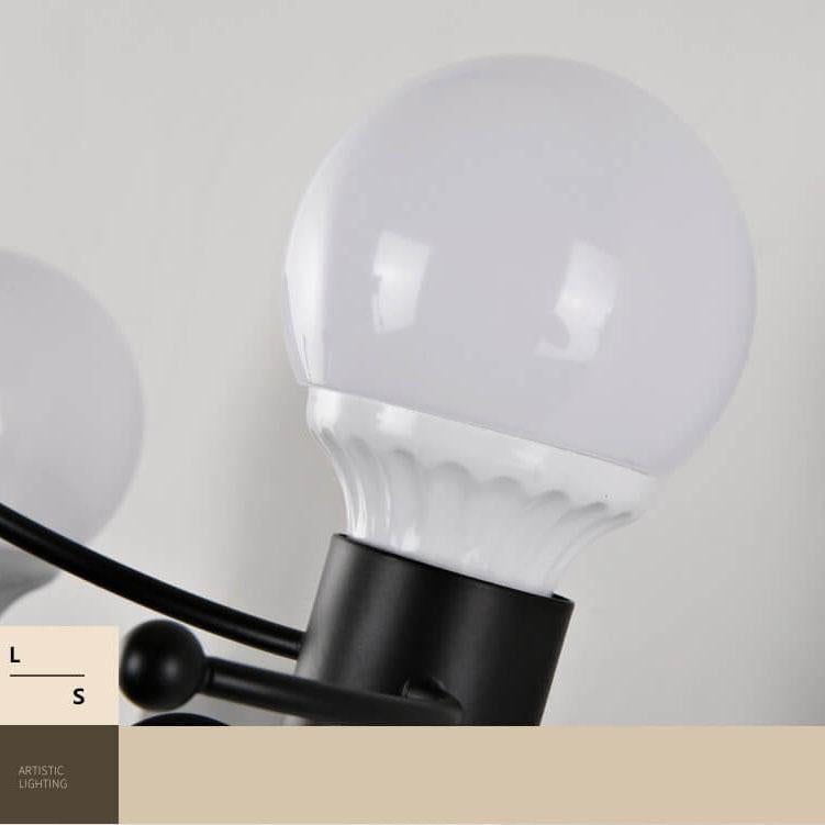 ArtiVillain - Forge Iron Wall Lamp with 1 Light