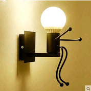 ArtiVillain - Forge Iron Wall Lamp with 1 Light