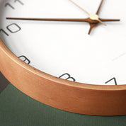 Analogue Wall Decoration Wooden Clock for Home