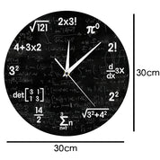 LuminaMath - Mathematical Wall Decoration Clock