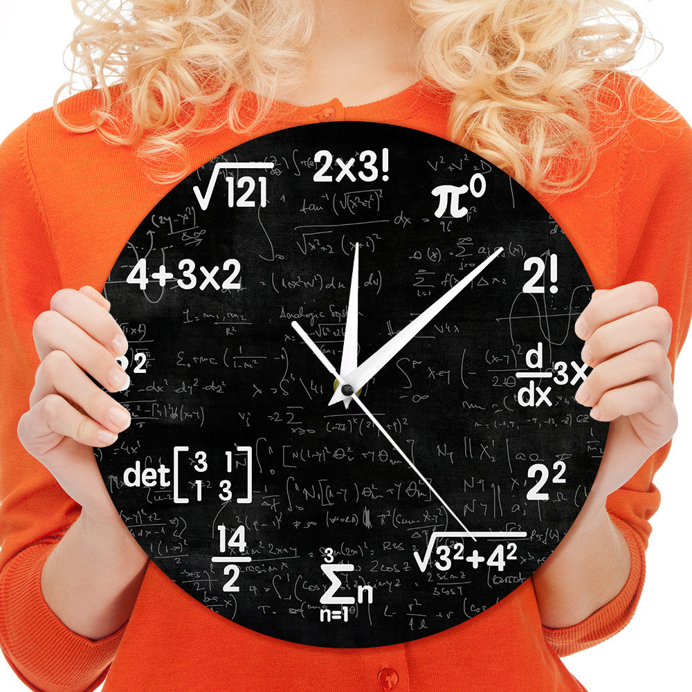 LuminaMath - Mathematical Wall Decoration Clock